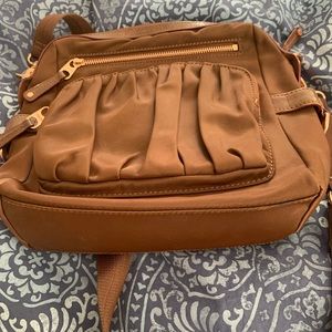 MZ Wallace Mahogony Lizzie crossbody bag
